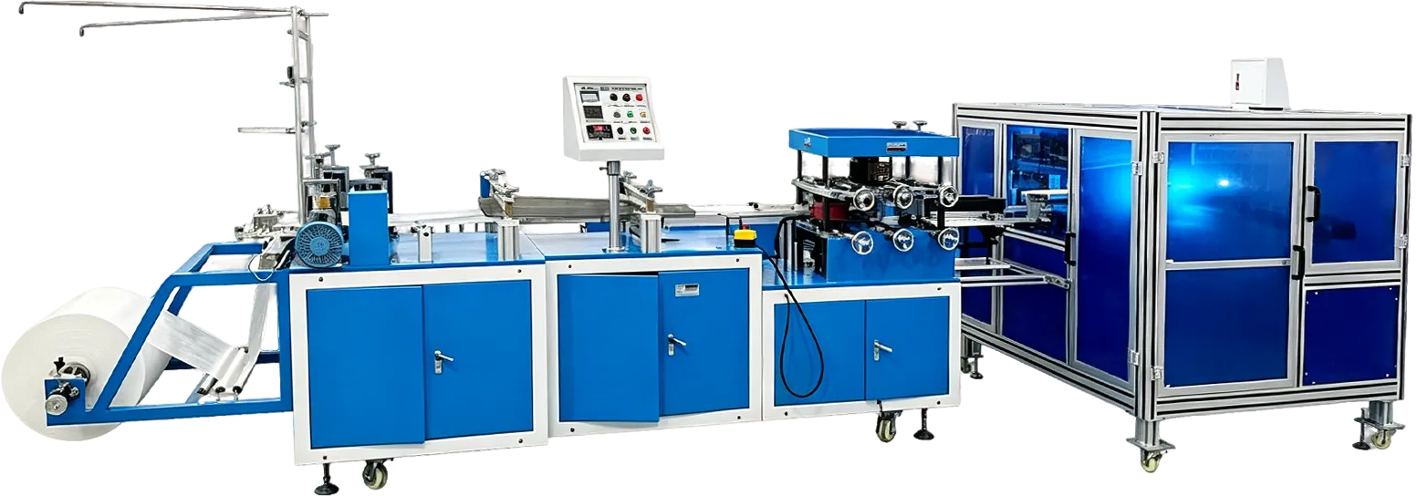 Shower Cap with Packaging Machine